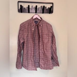 Charles Tyrwhitt Twill Plaid Button-Down Shirt
